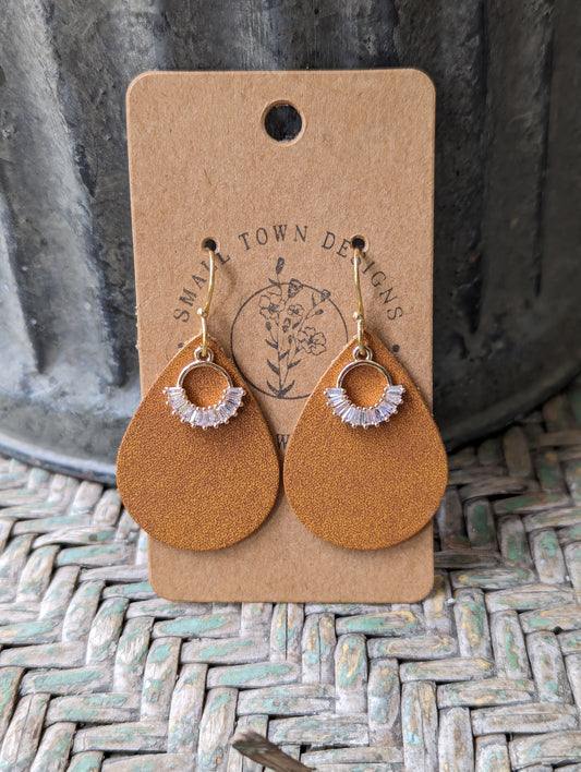 Honey Artisan Gold Teardrops