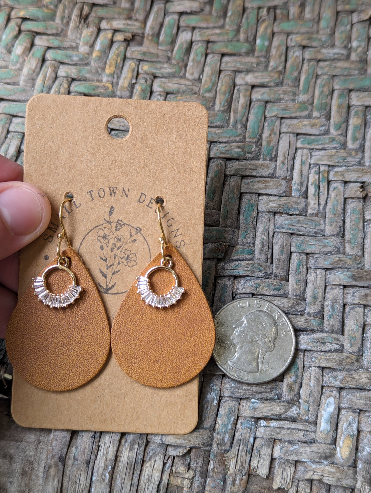 Honey Artisan Gold Teardrops