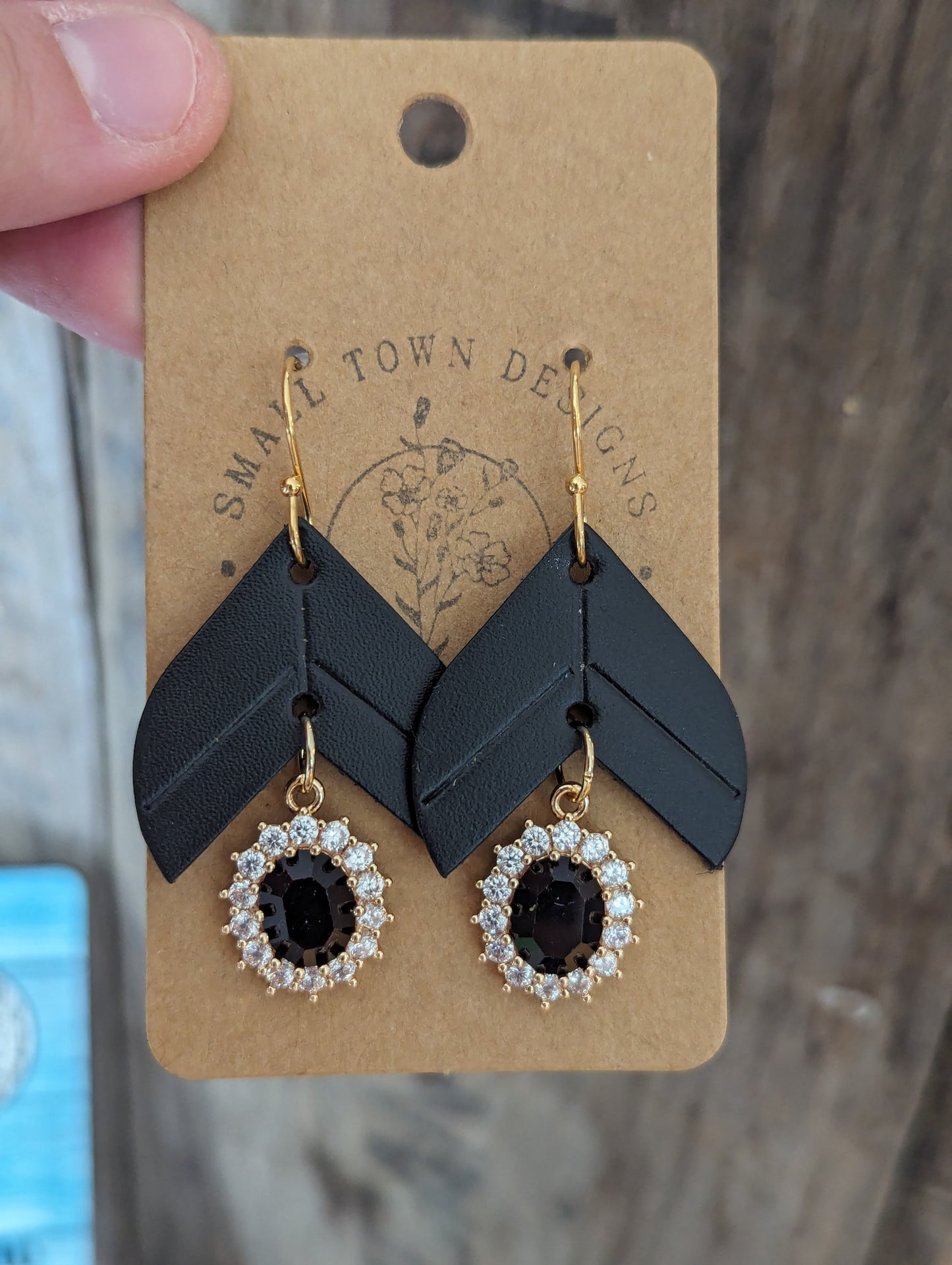 Elegant Black Leaves