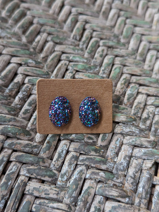 Oval Galaxy Studs