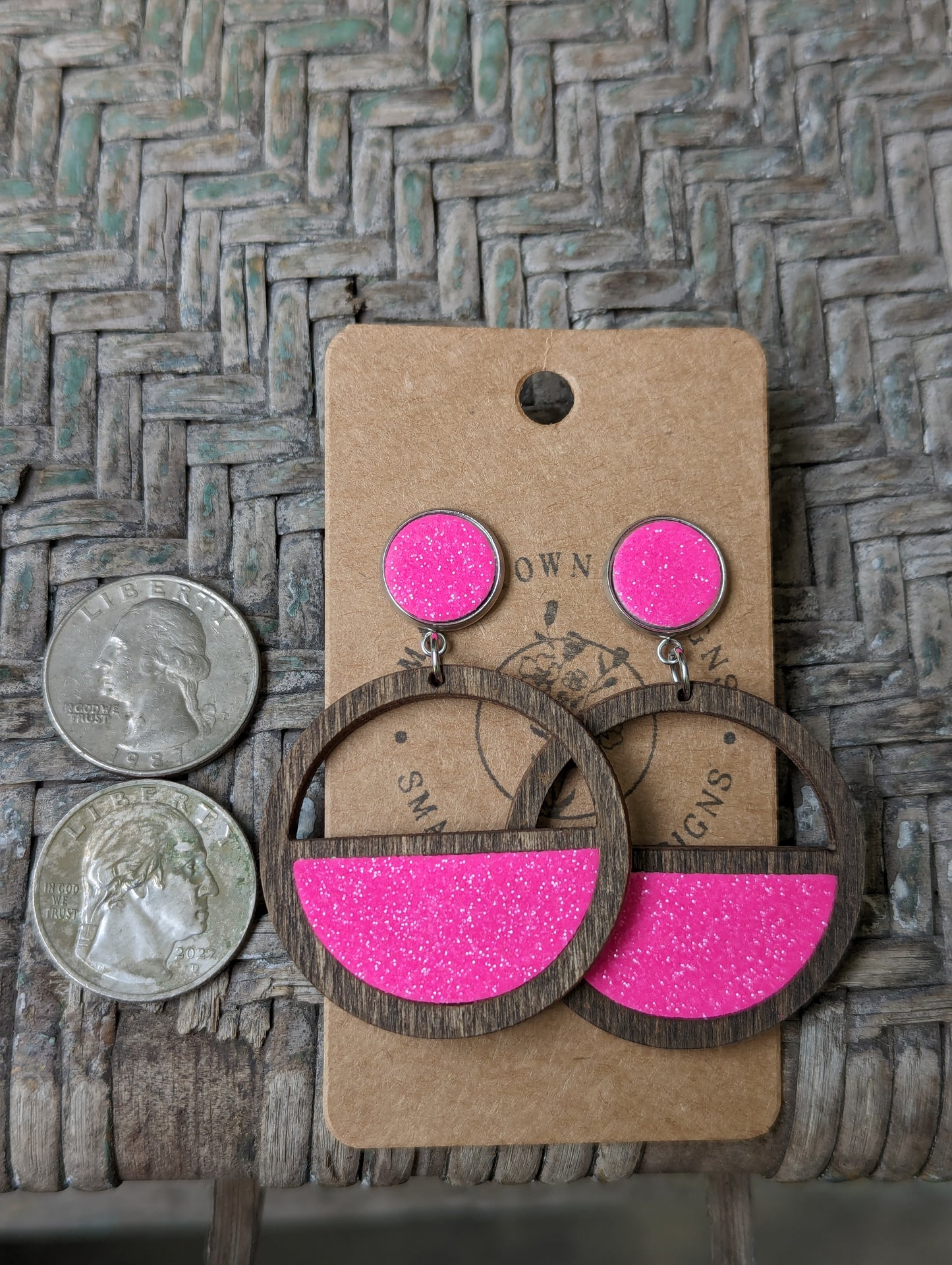 Neon Pink Circles