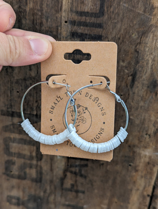 Pearl Hoops