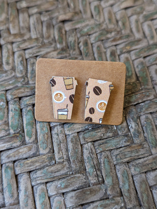 Coffee Studs