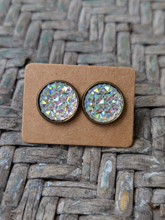 Clear Prism Studs