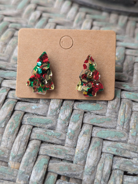 Christmas Tree Studs