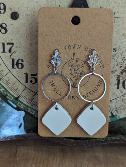 Fancy White Dangles