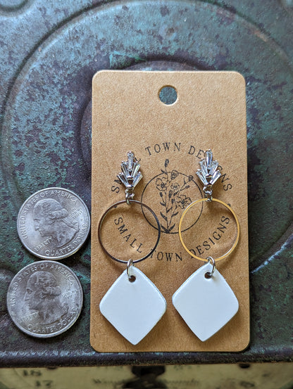 Fancy White Dangles