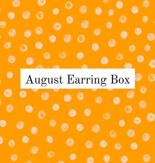 August Earring Box