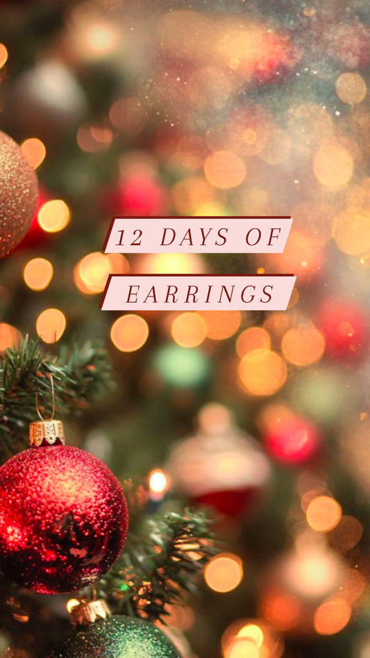 PRE-ORDER 12 Days of Earrings Advent Calendar