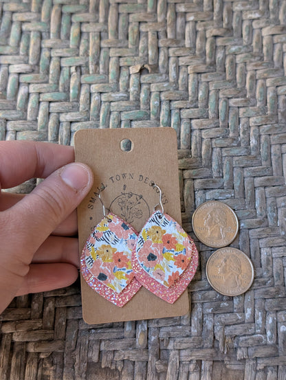 Spring Floral Dangles