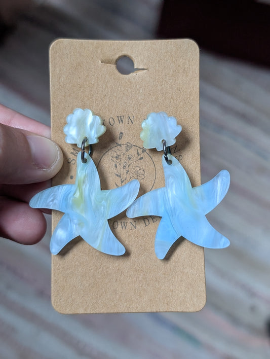 Shell & Starfish dangles