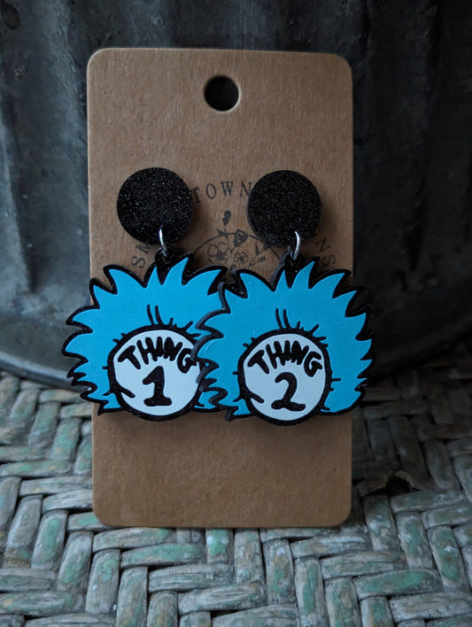 Thing 1 & Thing 2 Dangles 2.0