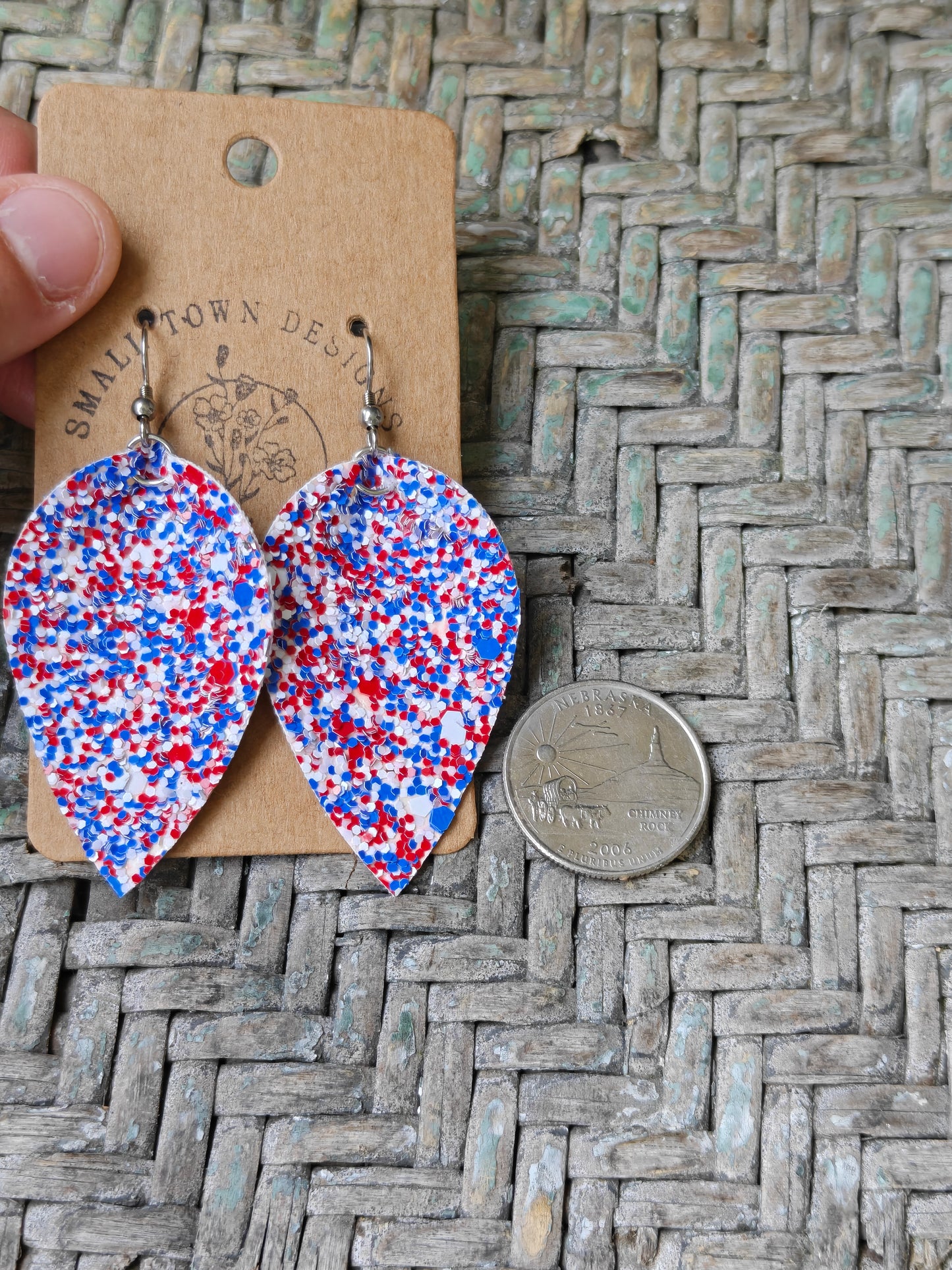 RW&B Vegan Glitter Teardrops