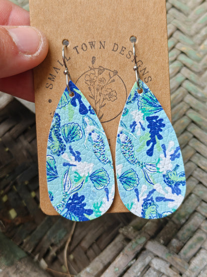 Mermaid Ocean Teardrops