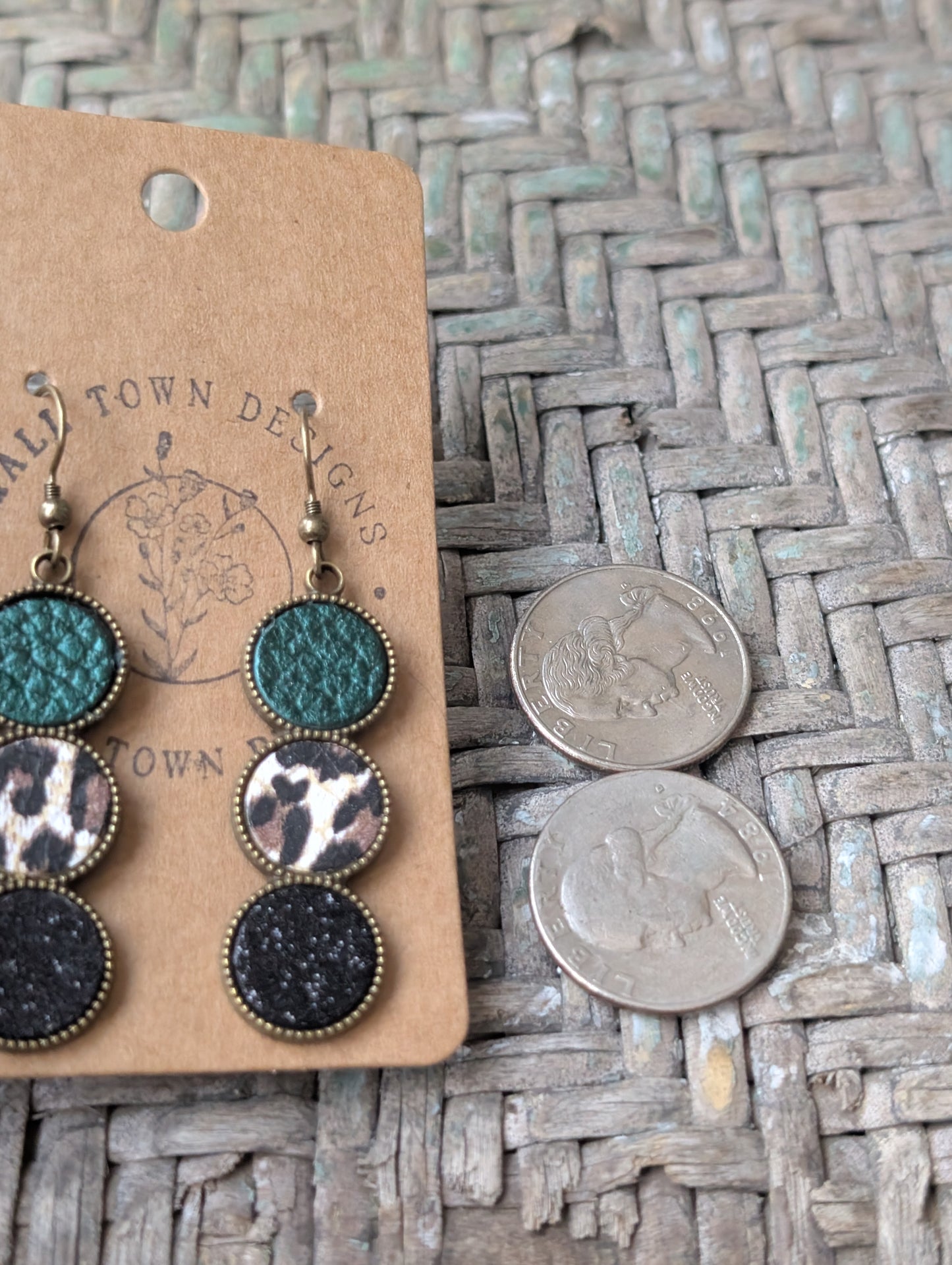 Emerald Green & Leopard Trios