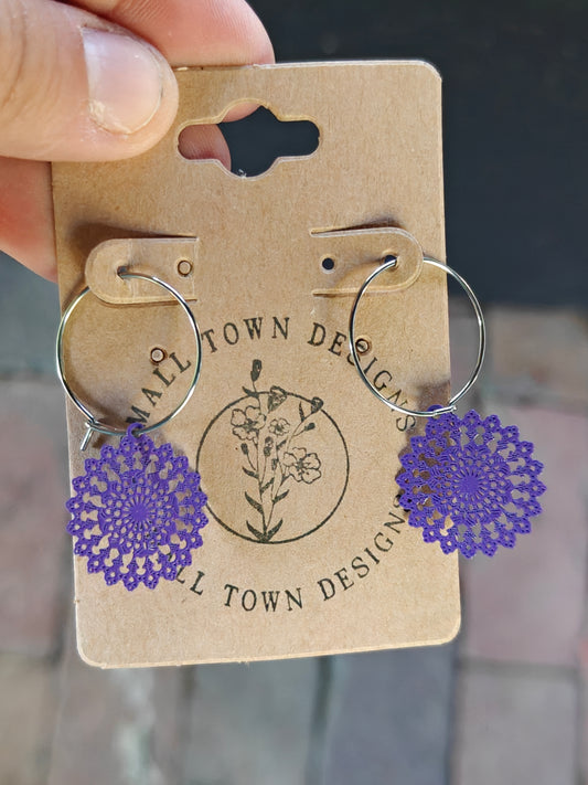 Purple medallion