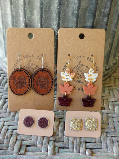 October Earring Box