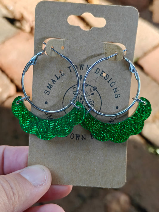Green hoops