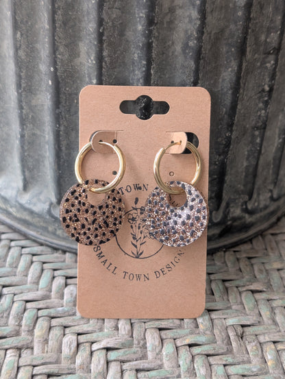 Leopard Hoops