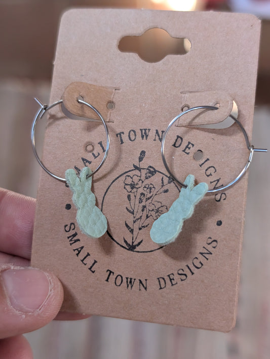 Mint bunny Hoop
