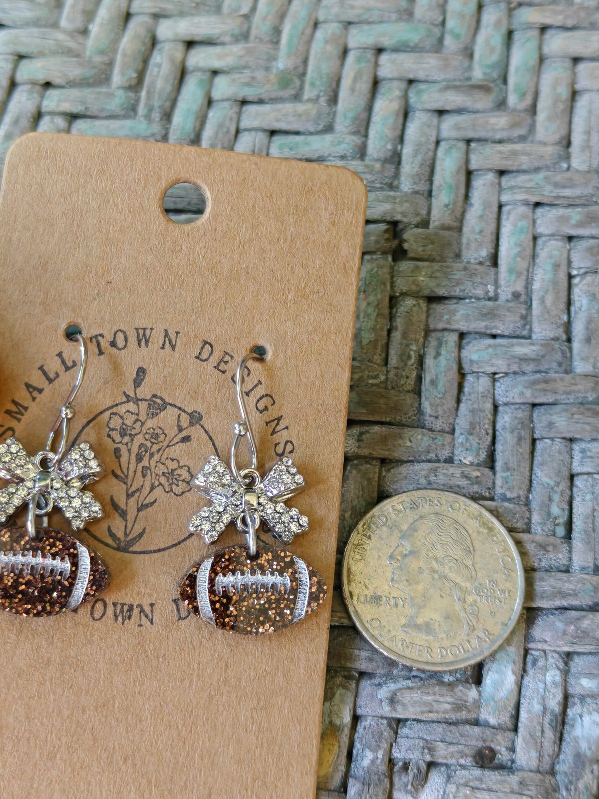 Blingy Football Dangles