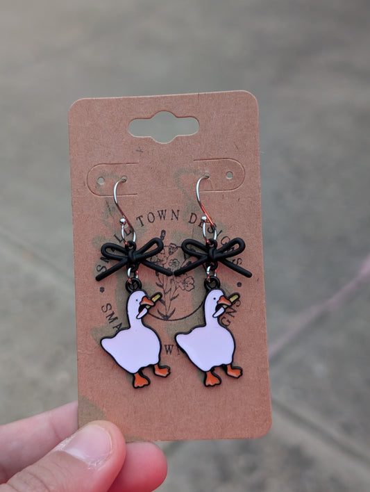 Scary Goose Dangles