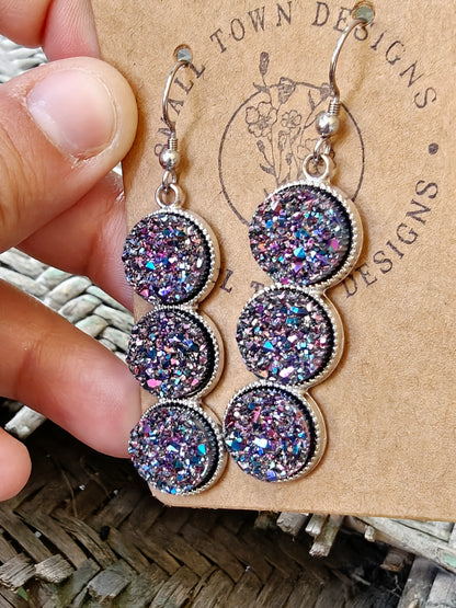 Multi Glitter Trios