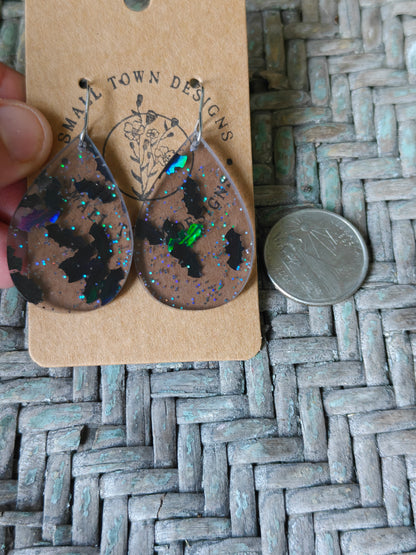 Batty Holographic Teardrops