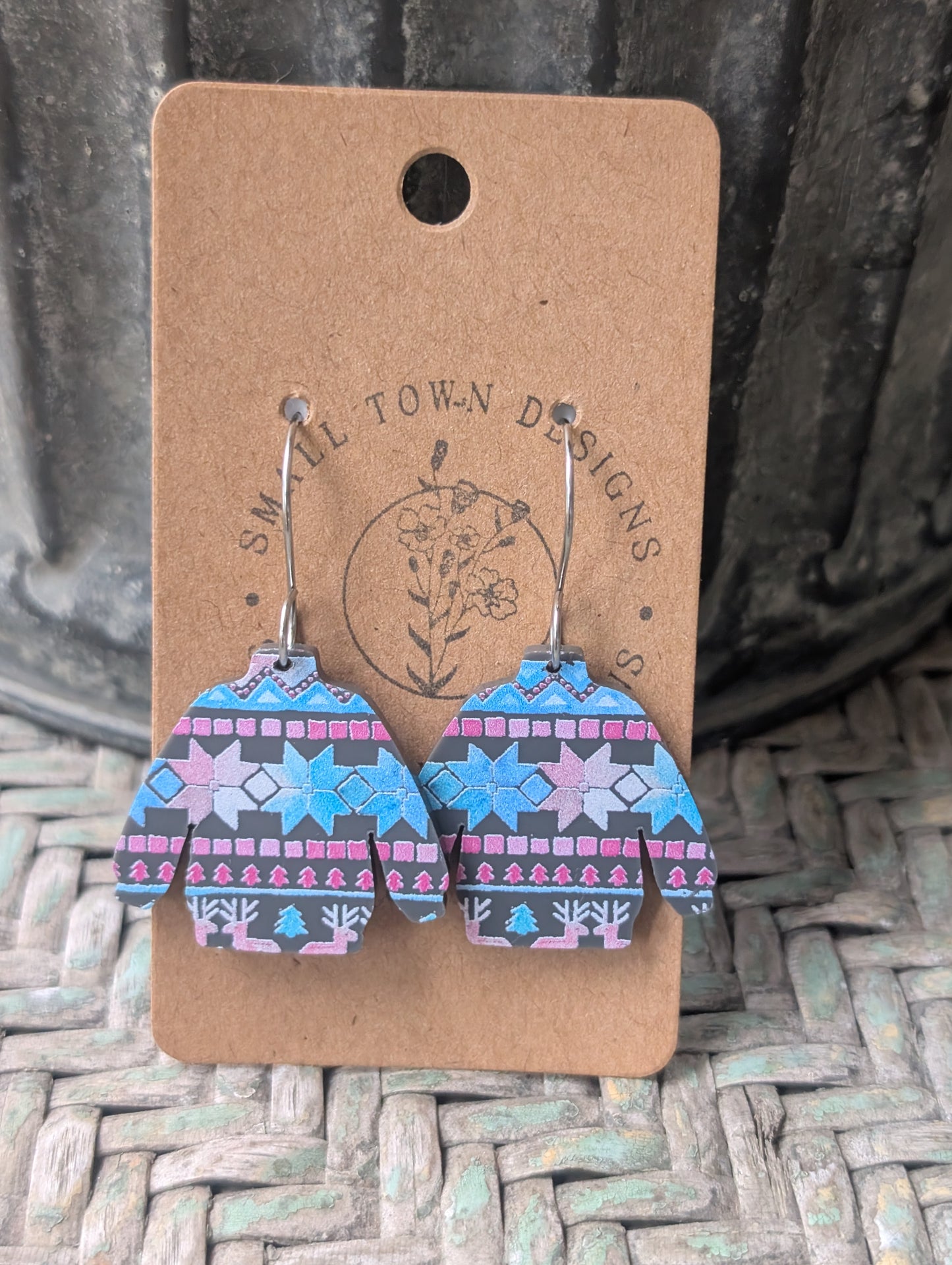 Ugly Sweater Dangles