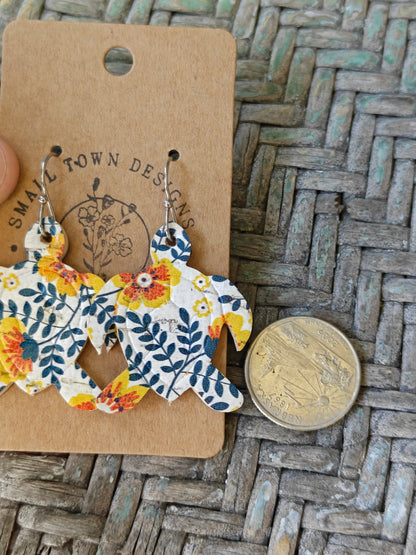 Summer Floral Turtle