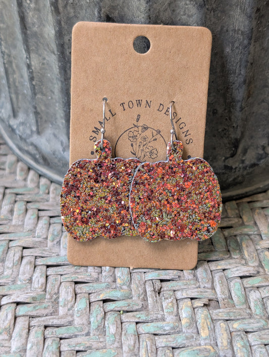 Glitter Pumpkins