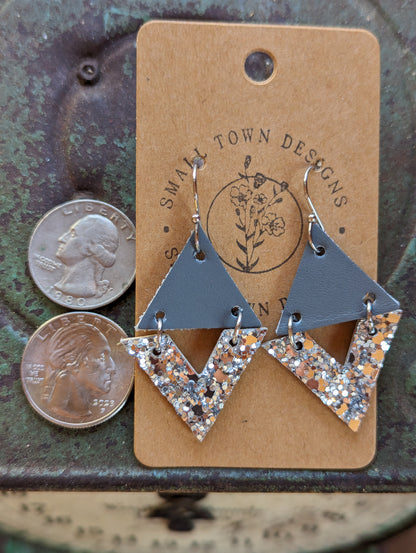 Gray & Silver Triangles