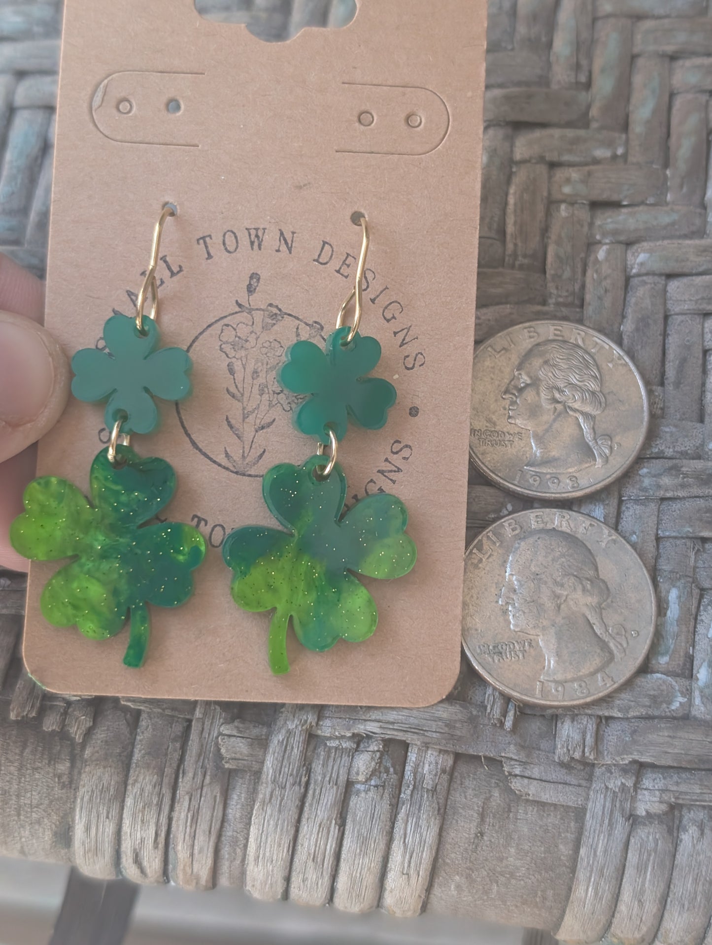 Pearl Clover Earrings