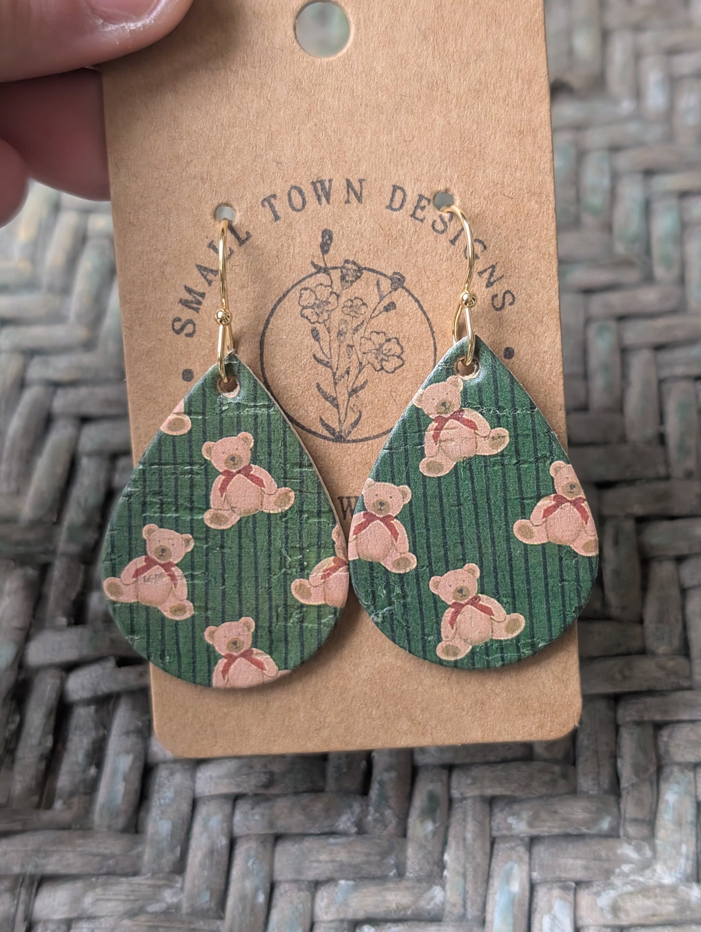 Christmas Bear Teardrops