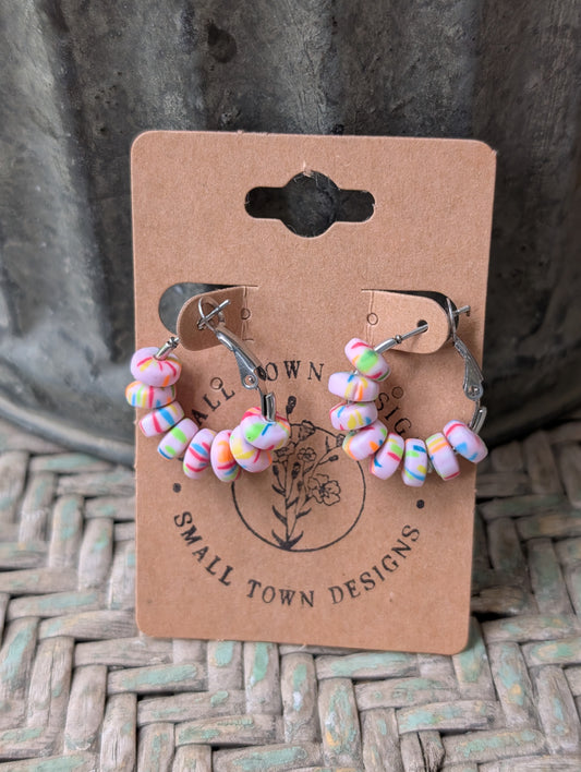 Mini Rock Candy Hoops