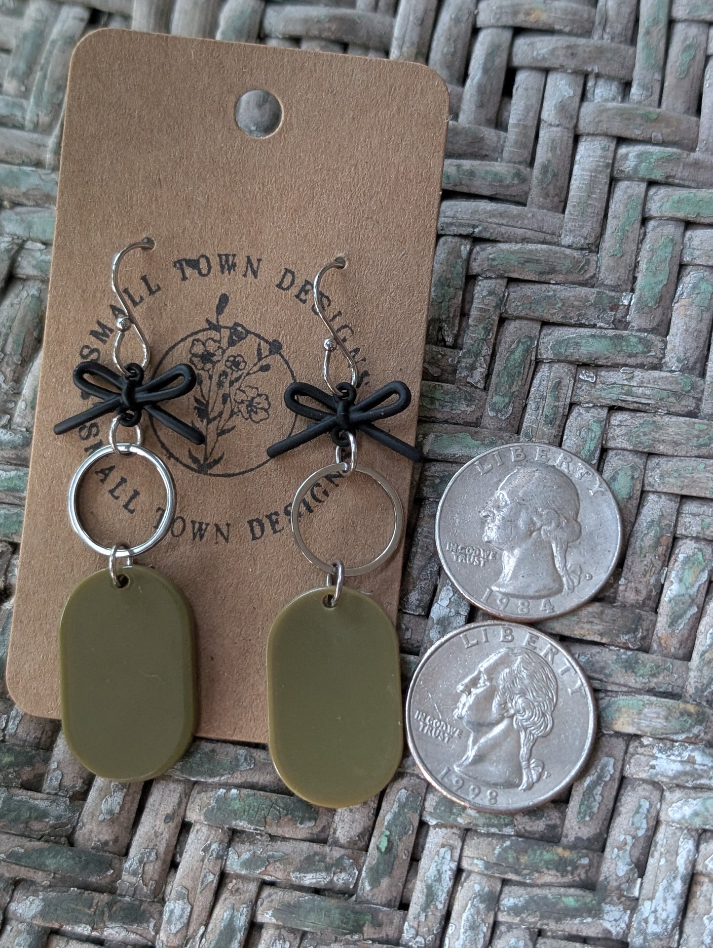 Black Olive Dangles