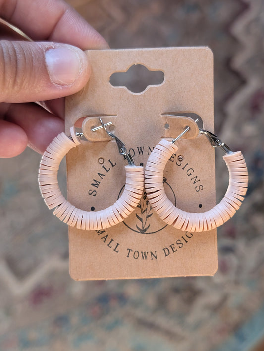 1.2 Inch Nude Hoops