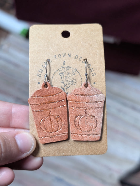 Pumpkin spice dangles