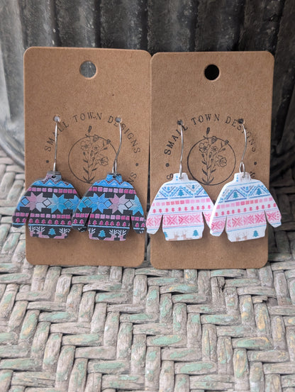 Ugly Sweater Dangles