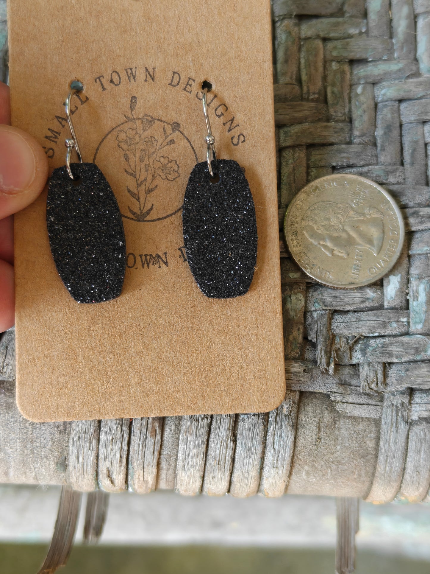Black Glitter Bars