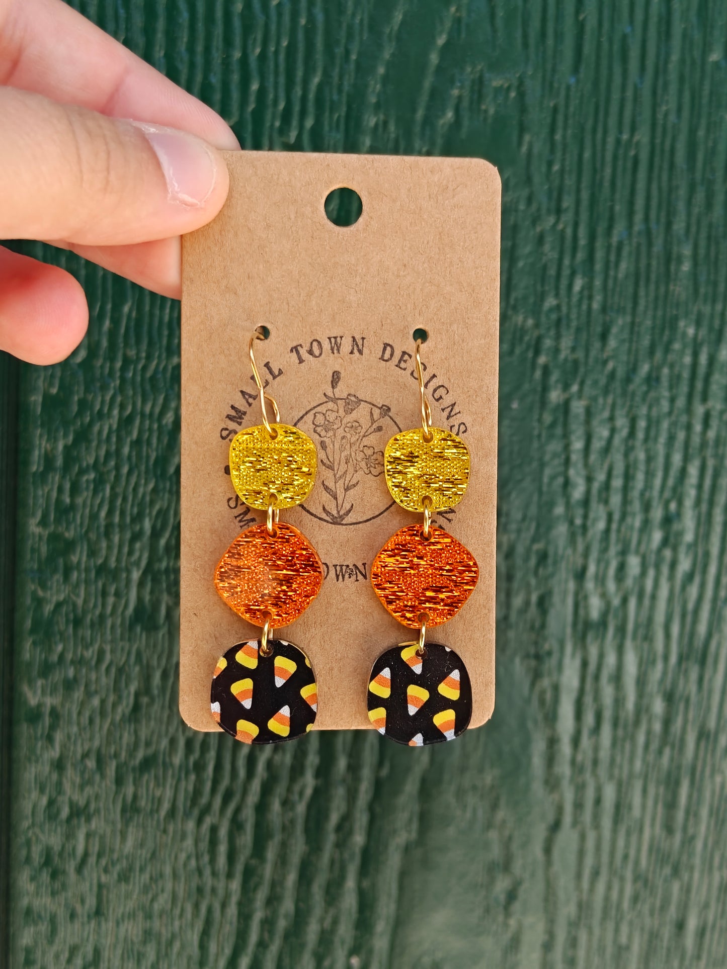 Candy Corn Dangles