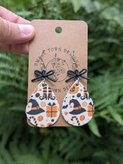 Halloween Bow Teardrops