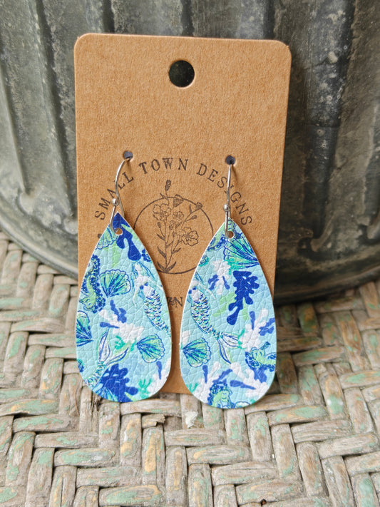 Mermaid Ocean Teardrops