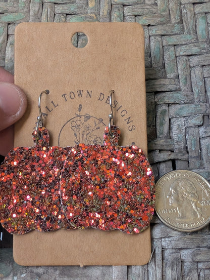 Glitter Pumpkins