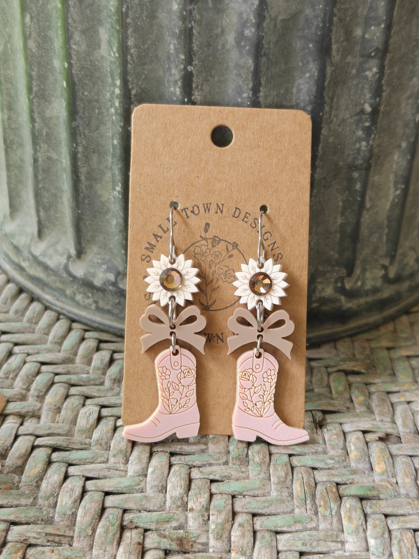 Sunflower Cowboy Boot Trios