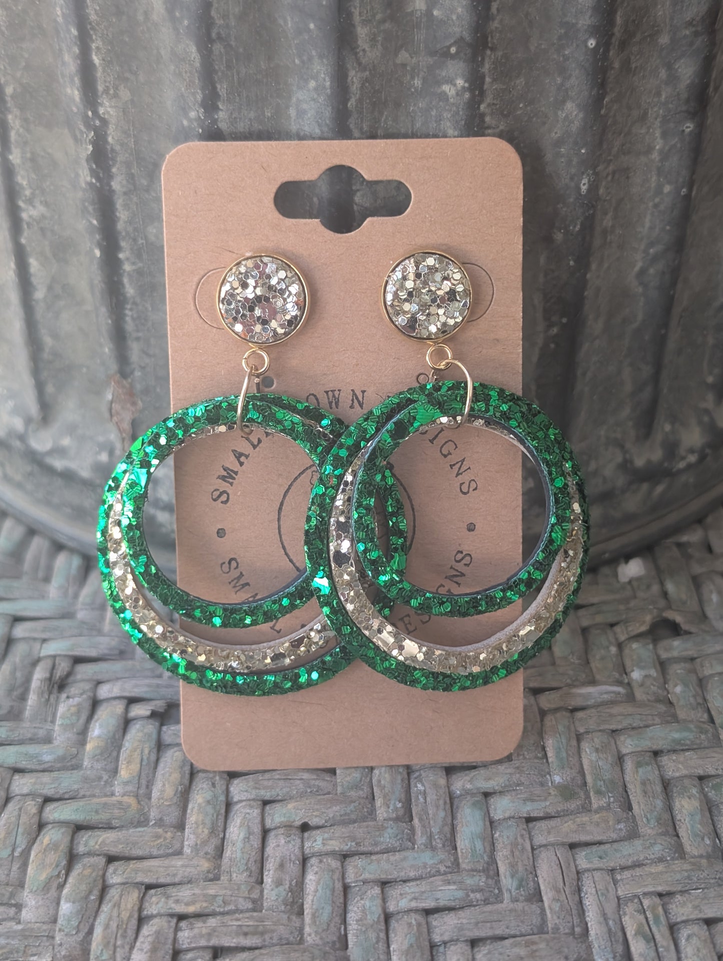 Green & Gold Rings