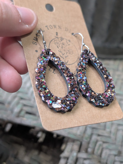 Gold/Black/Multi Color Glitter