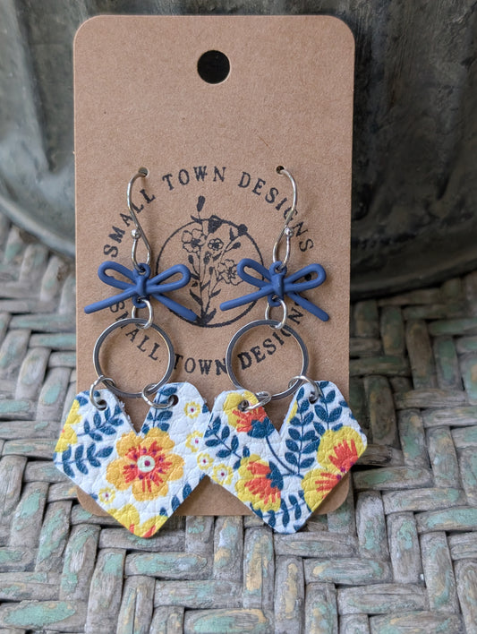 Summer Floral Dangles
