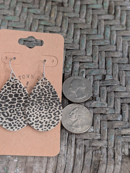 Jungle Leopard Teardrops