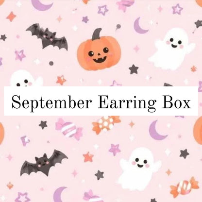 September Earring Box